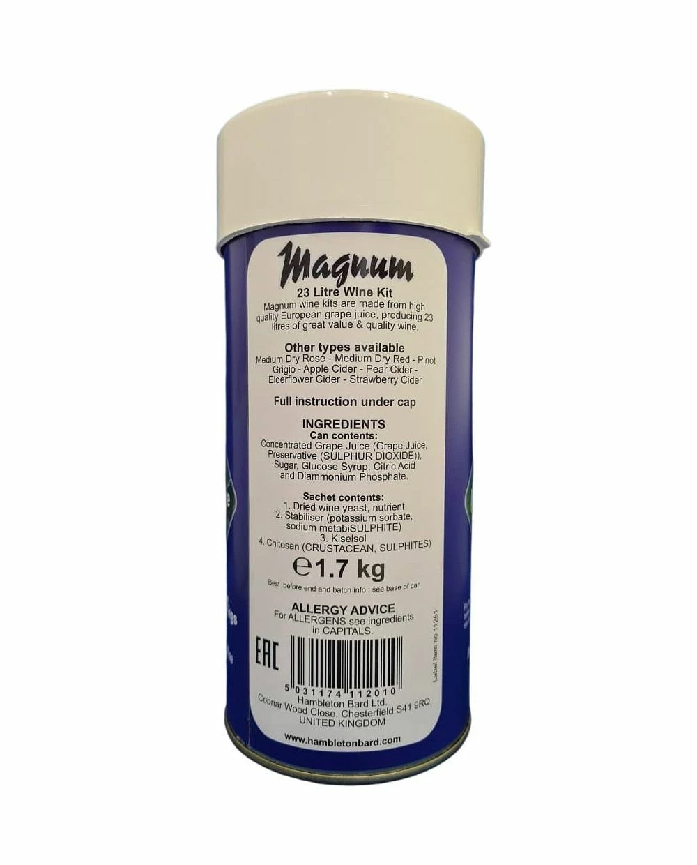 Magnum White Wine Kit - Medium Dry 2 Magnum White Wine Kit - Medium Dry - Image 2