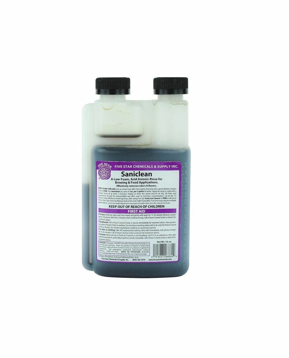 SaniClean - 473ml - Five Star 1 SaniClean - 473ml - Five Star