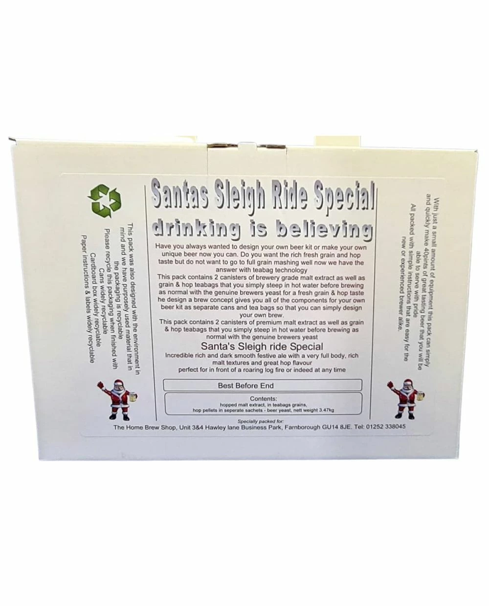 Santas Sleigh Ride Special Beer Kit 2 Santas Sleigh Ride Special Beer Kit - Image 2