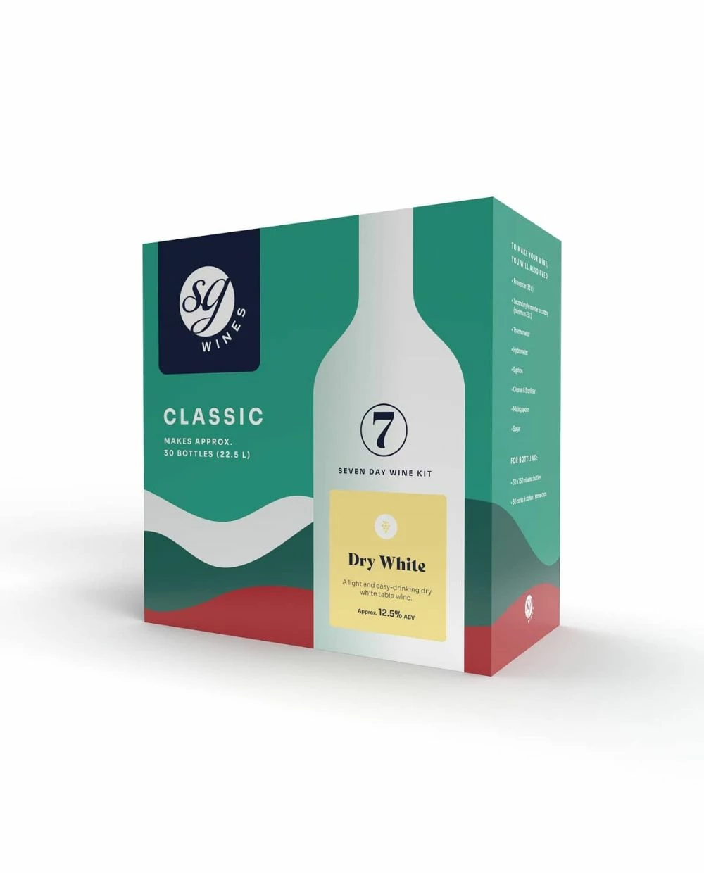 SG Classic Dry White Wine Kit 30 Bottle - Solomon Grundy 1 SG Classic Dry White Wine Kit 30 Bottle - Solomon Grundy