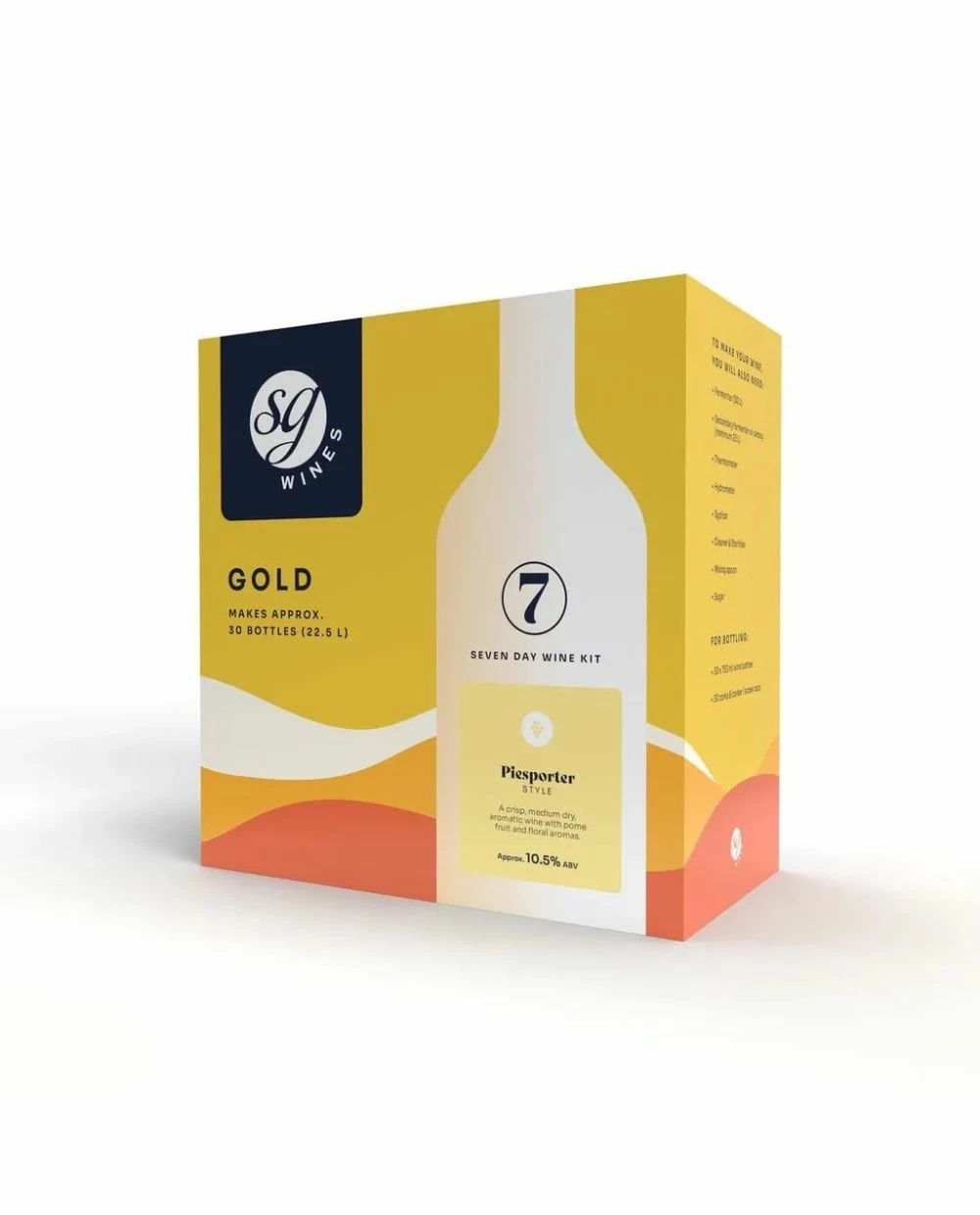 SG Wines Gold Piesporter Wine Kit 30 Bottle - Solomon Grundy 1 SG Wines Gold Piesporter Wine Kit 30 Bottle - Solomon Grundy