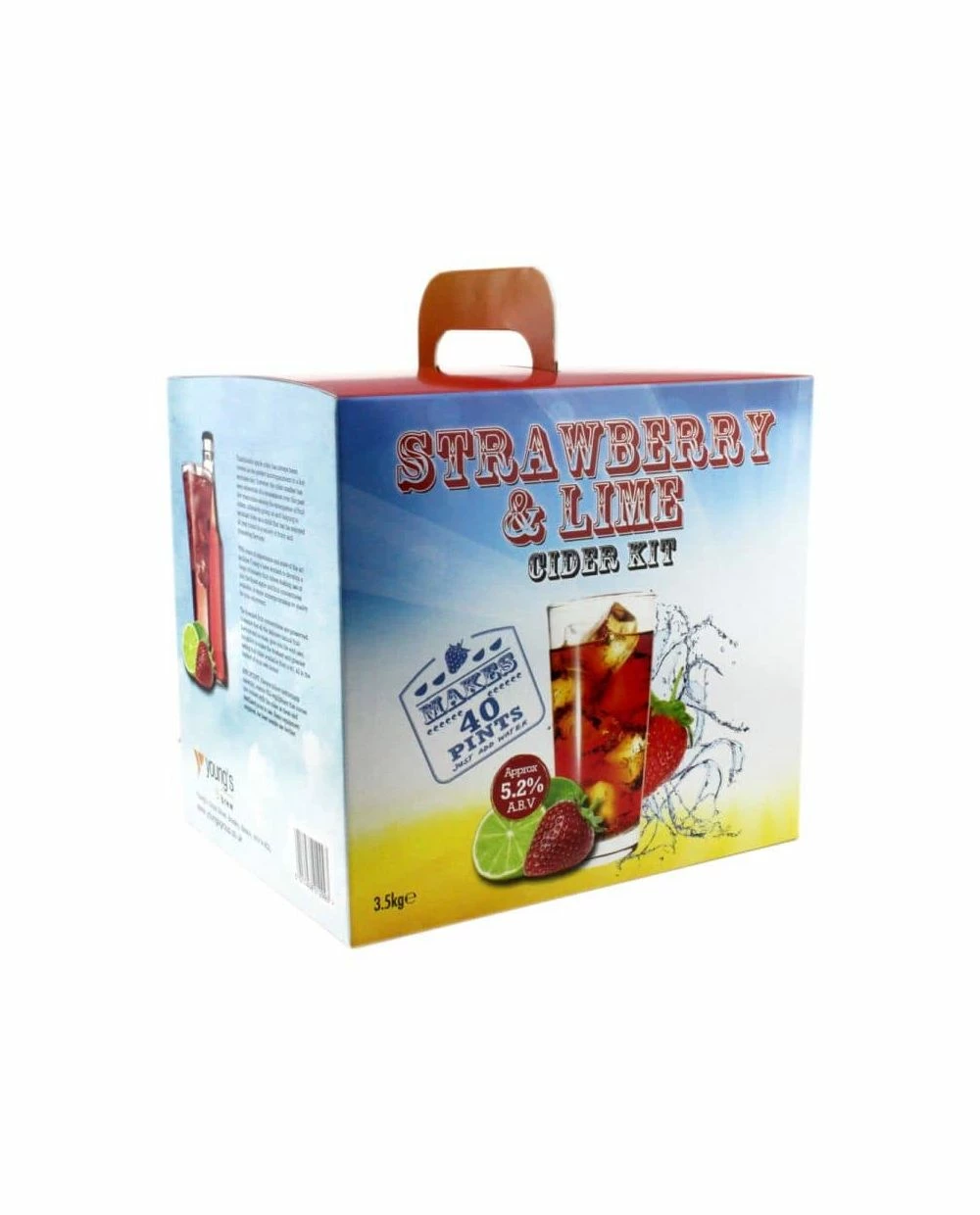 Strawberry & Lime Cider Kit - Youngs 1 Strawberry & Lime Cider Kit - Youngs