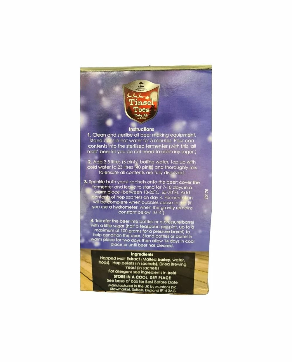 Tinsel Toes Beer Kit | Woodfordes 2 Tinsel Toes Beer Kit | Woodfordes - Image 2
