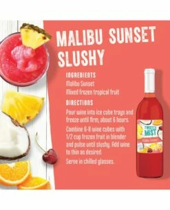 Winexpert Twisted Mist™ Tequila Sunrise Cocktail Wine Kit -Beer Drinks Shop twisted mist cocktail malibu sunset 1