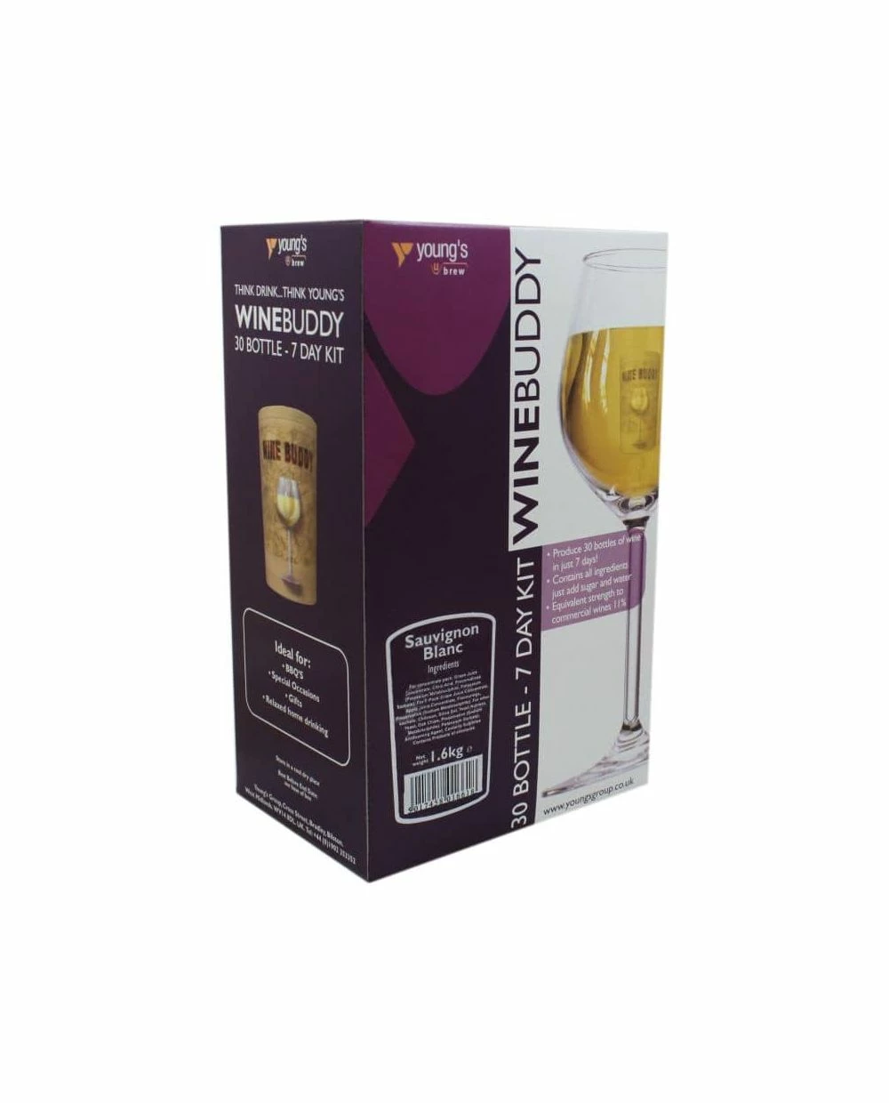 WineBuddy Sauvignon Blanc 30 Bottle Wine Kit 1 WineBuddy Sauvignon Blanc 30 Bottle Wine Kit