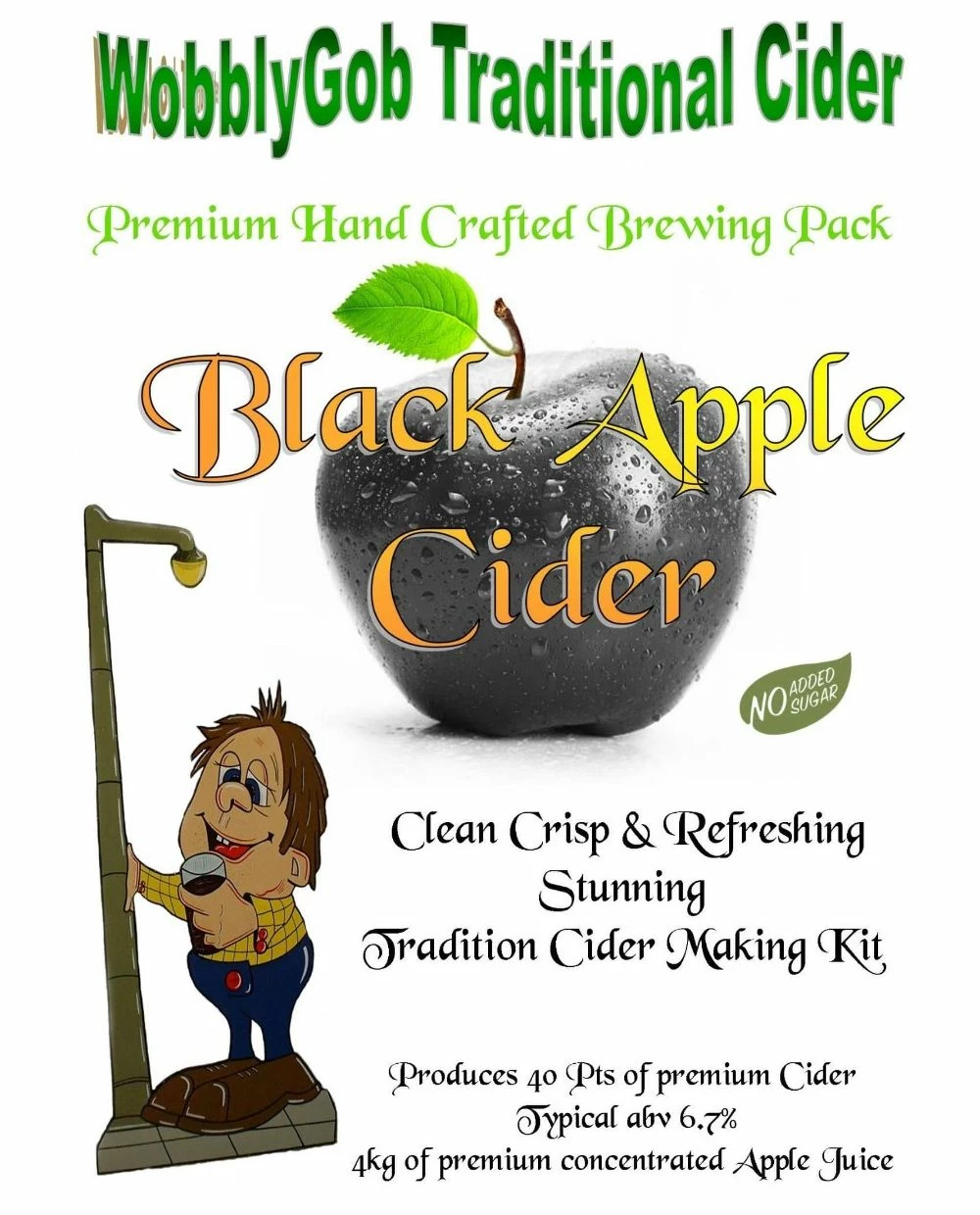 WobblyGob Black Apple Cider Kit 1 WobblyGob Black Apple Cider Kit