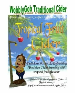 WobblyGob Tropical Fruit Cider Kit